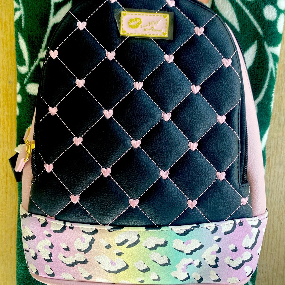 Betsey Johnson mini backpack